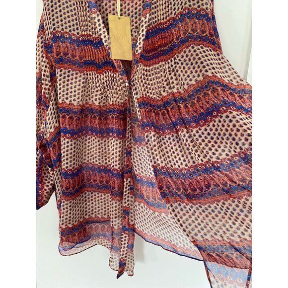 Gibson 100% Silk Tunic Sz 3X NWT - Picture 4 of 7